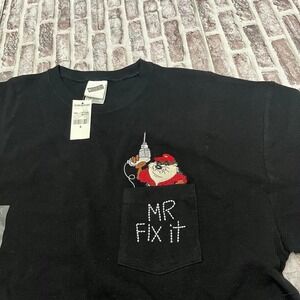 Tasmanian Devil Looney Tunes T-Shirt NWT Mr. Fix it Dad Grandpa Vintage 1999 L‎